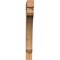 Ekena Millwork Legacy Block Smooth Bracket, Western Red Cedar, 3 1/2"W x 28"D x 32"H BKT04X28X32LEC05SWR - alternate 3